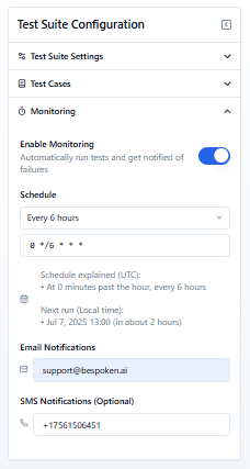 Configuration Modal