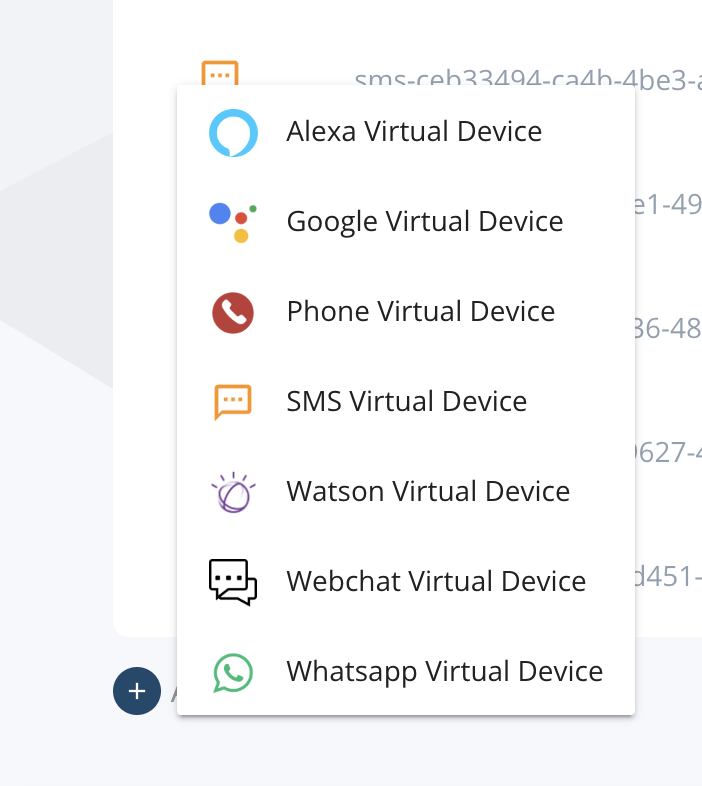 Creating a virtual device