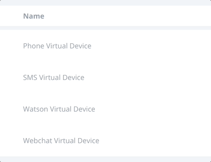 Renaming a virtual device