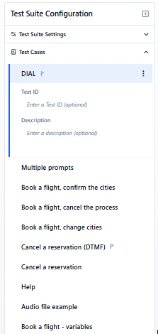 Test Options